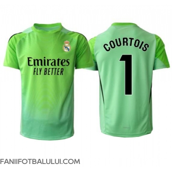 Real Madrid Thibaut Courtois #1 Portarii Tricou Fotbal Replică 2025-26 Barbati Deplasare